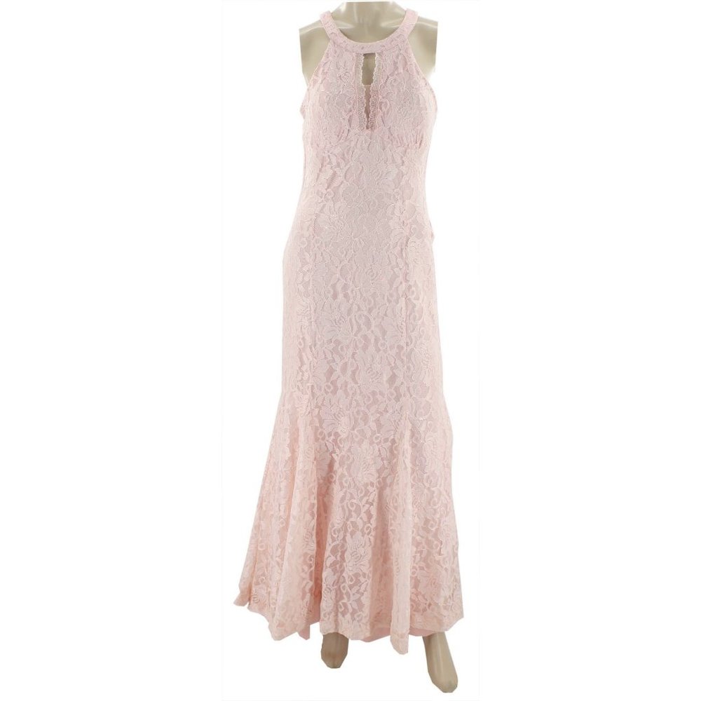 Pink Lace Dress